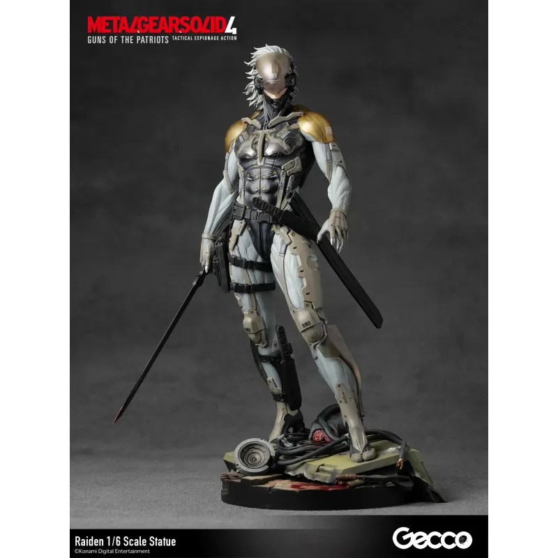 Metal Gear Solid 4 Guns of The Patriots Raiden Gecco