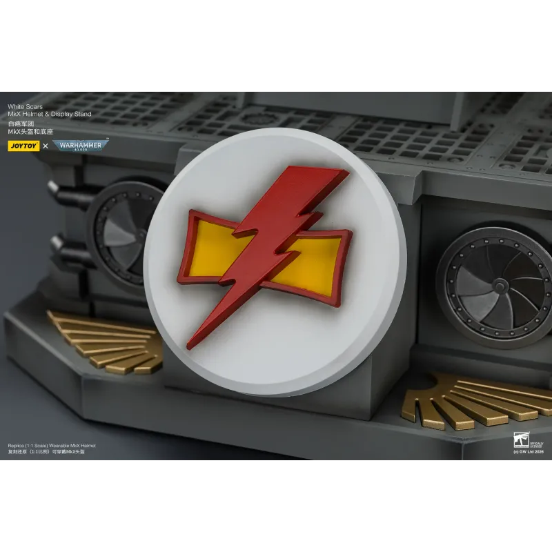 Warhammer 40K White Scars MkX Helmet JOYTOY