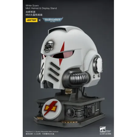 Warhammer 40K White Scars MkX Helmet JOYTOY