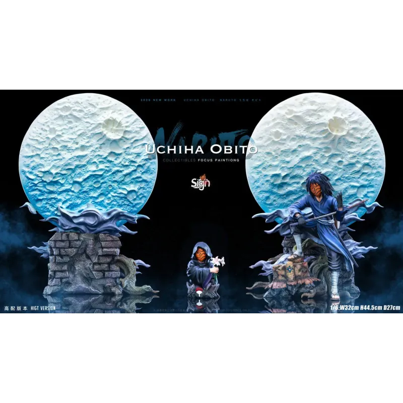 Naruto Shippuden Uchiha Obito Sign Studio