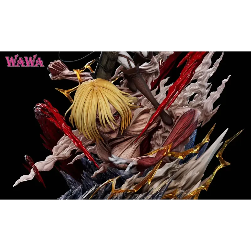 Attack on Titan Mikasa Ackerman & Female Titan WAWA Studio