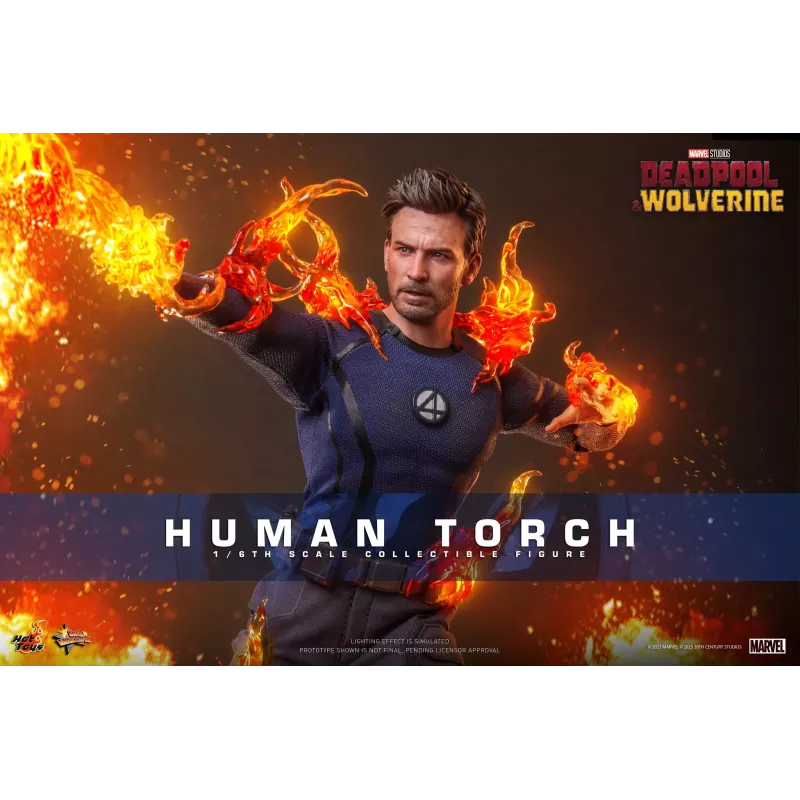 Marvel Human Torch Hot Toys