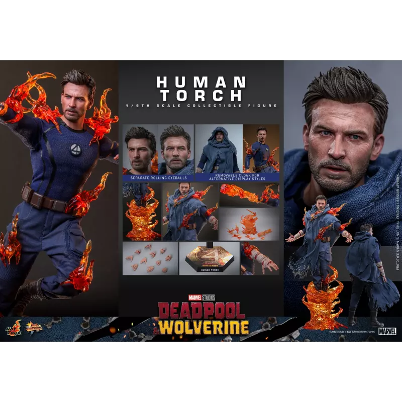 Marvel Human Torch Hot Toys