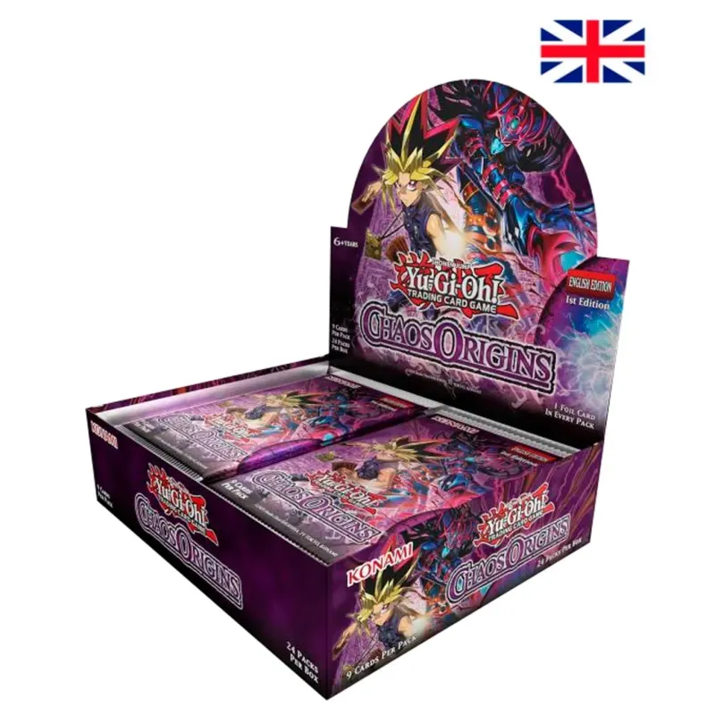 YuGiOh! TCG Chaos Origins Booster Box English Ver.
