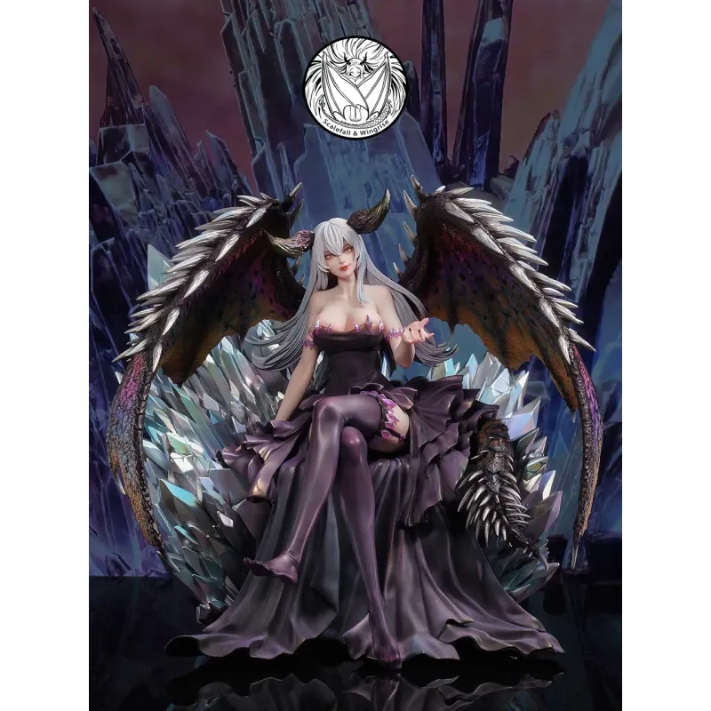 Monster Hunter Ruiner Nergigante Girl Scalefall x Wingrise Studio