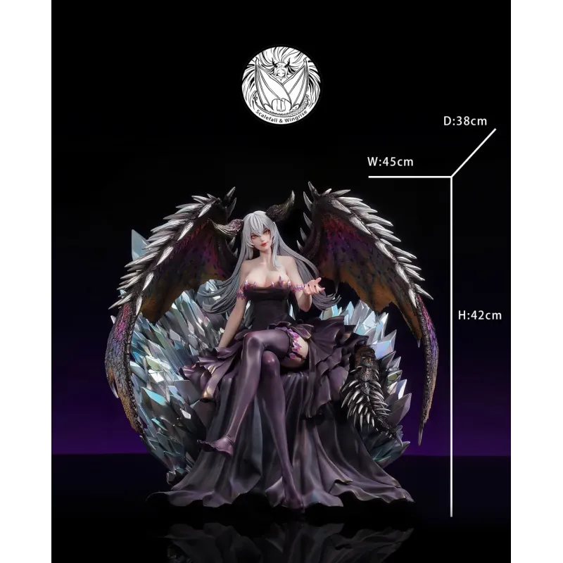 Monster Hunter Ruiner Nergigante Girl Scalefall x Wingrise Studio