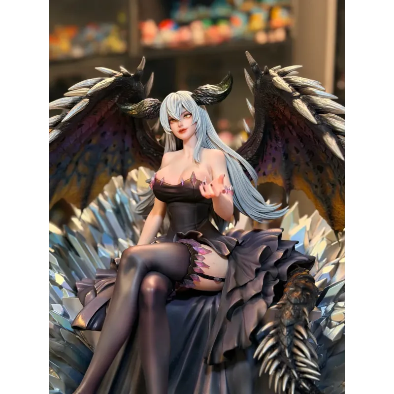 Monster Hunter Ruiner Nergigante Girl Scalefall x Wingrise Studio