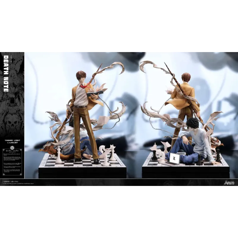 Death Note Yagami Light & L Lawliet Anm Studio