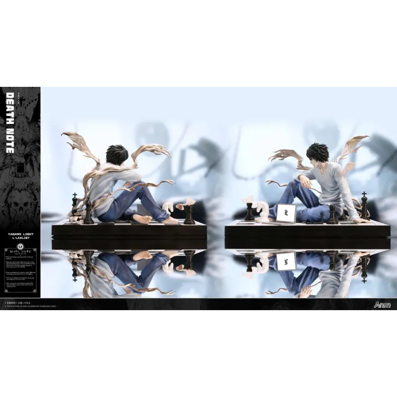 Death Note Yagami Light & L Lawliet Anm Studio