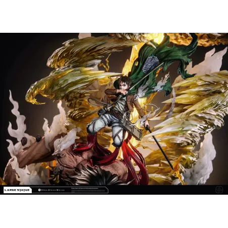 Attack on Titan Eren Jaeger Transformation Hertz Studio