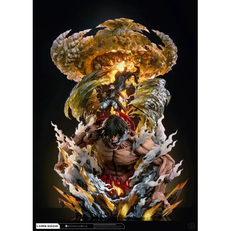 Attack on Titan Eren Jaeger Transformation Hertz Studio