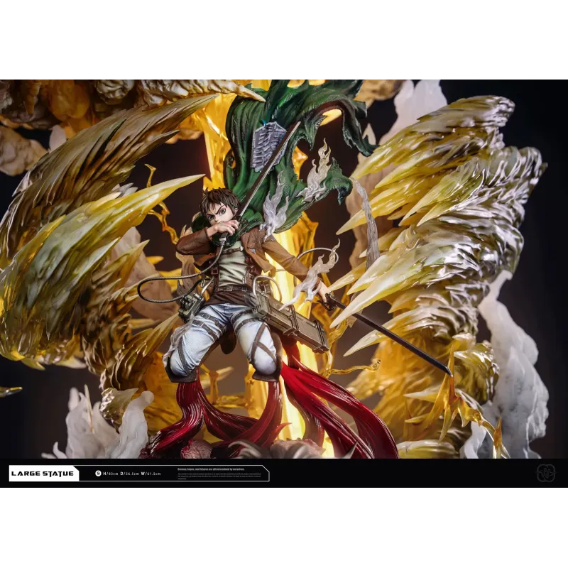 Attack on Titan Eren Jaeger Transformation Hertz Studio