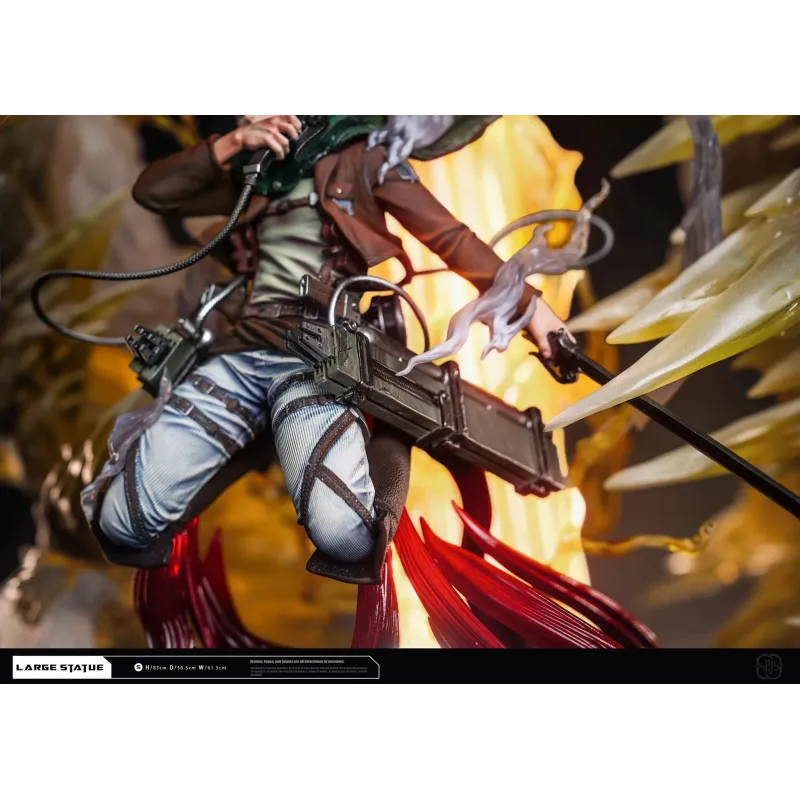 Attack on Titan Eren Jaeger Transformation Hertz Studio