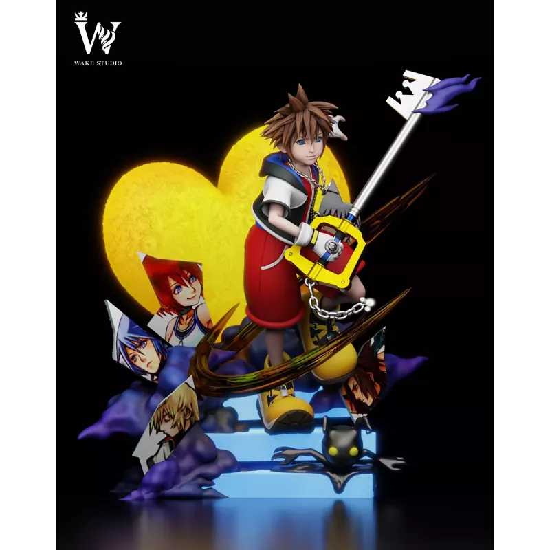 Kingdom Hearts Sora Wake Studio