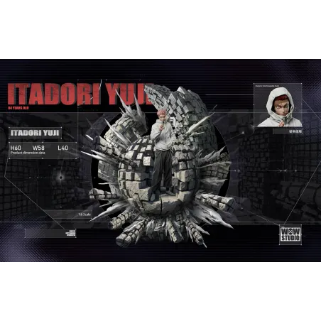 WOW Studio Yuji Itadori - Figura Coleccionable Única