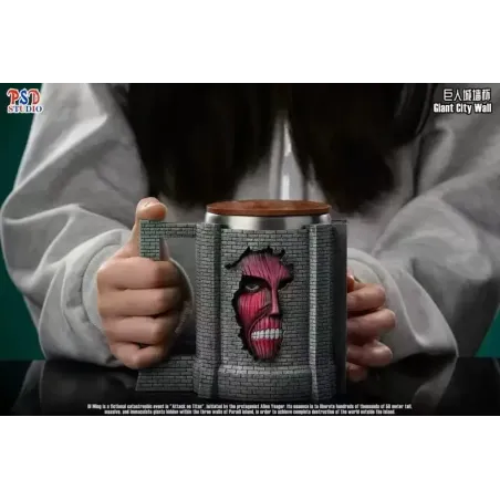 Attack on Titan Wall Titan Mug PSD Studio