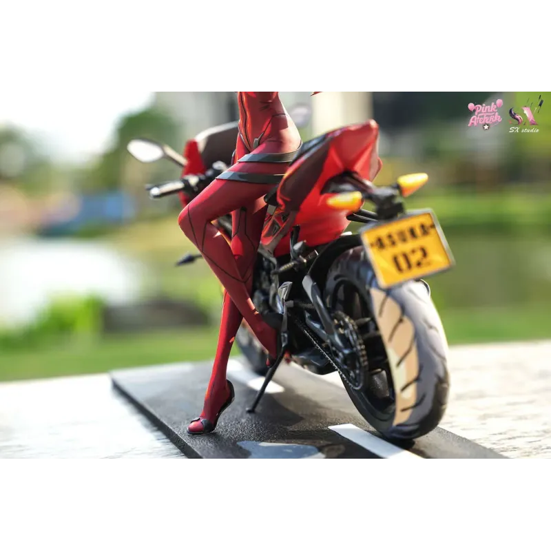Neon Genesis Evangelion Motorcycle Girl Asuka Aetheria Studio X SX Studio