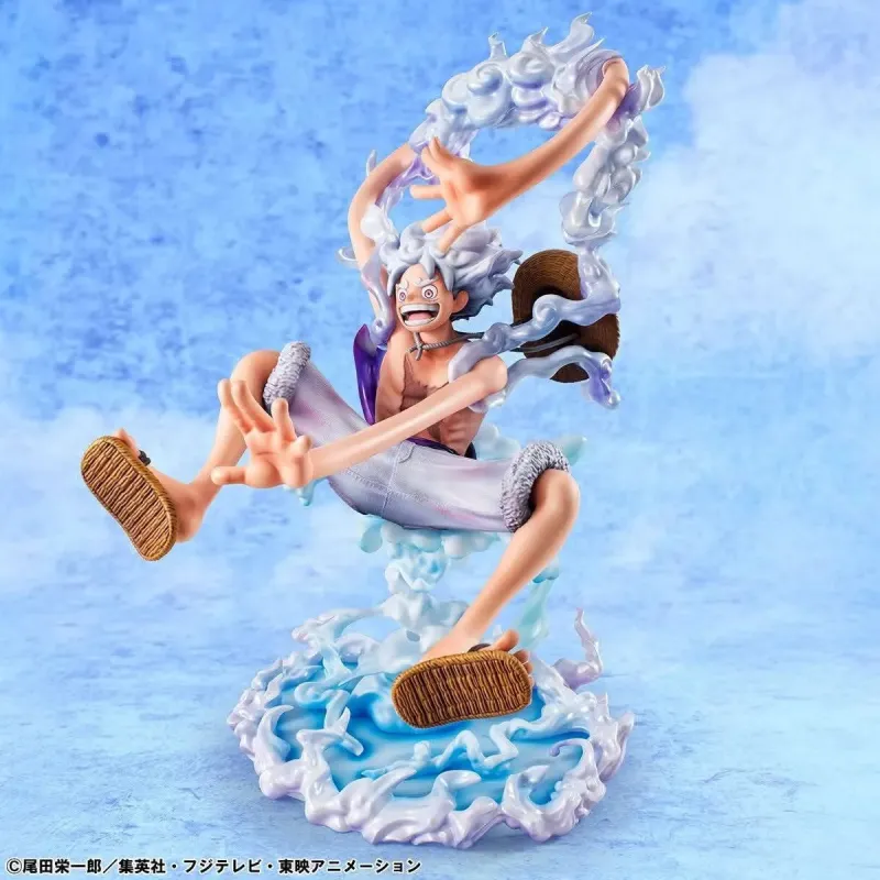 One Piece POP Evolutionary History Monkey D Luffy Gear 5 Megahouse