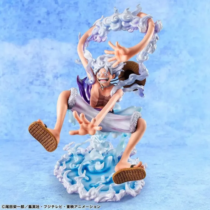 One Piece POP Evolutionary History Monkey D Luffy Gear 5 Megahouse