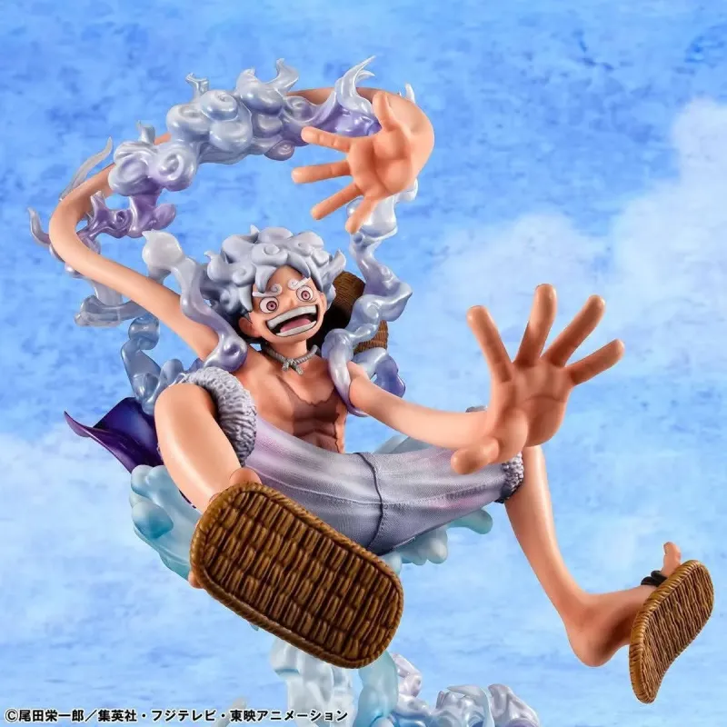 One Piece POP Evolutionary History Monkey D Luffy Gear 5 Megahouse