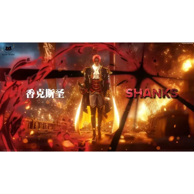 One Piece Saint Shanks Black Studio