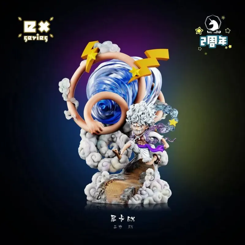 One Piece Luffy Transforms Into Nika's Moment 2nd Anniversary WCF MDS Studio