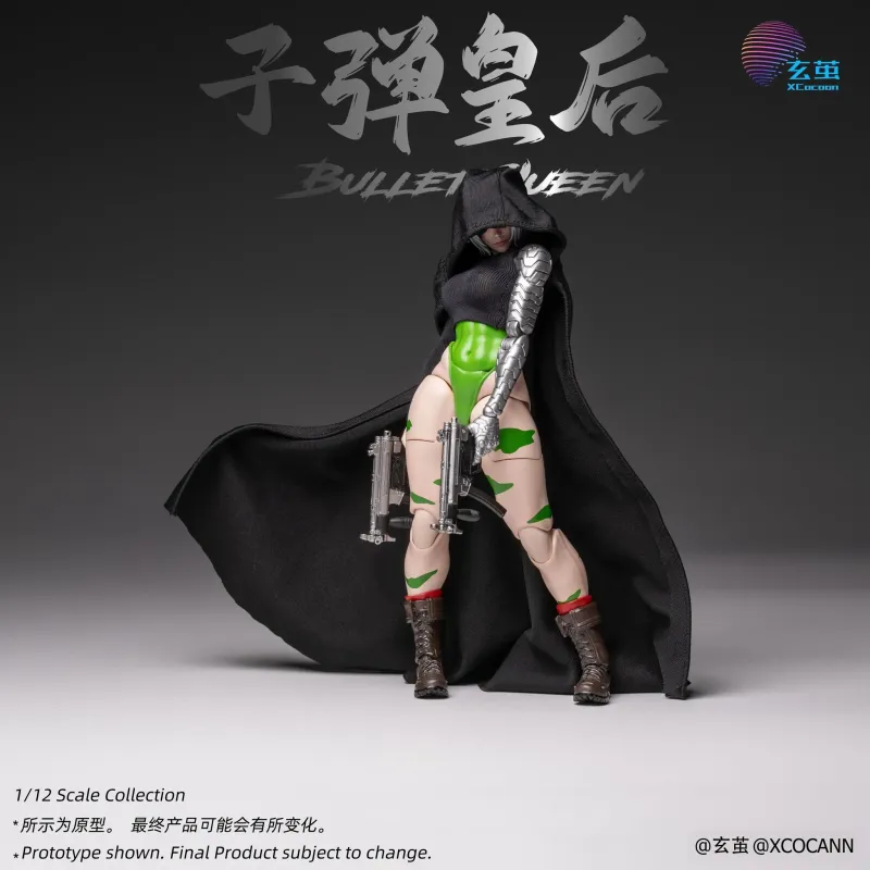 Cyberpunk Fighters Club Bullet Queen XCOCANN STUDIO