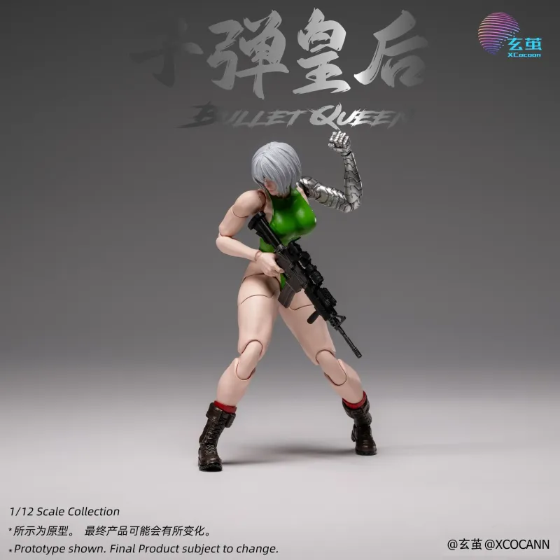 Cyberpunk Fighters Club Bullet Queen XCOCANN STUDIO