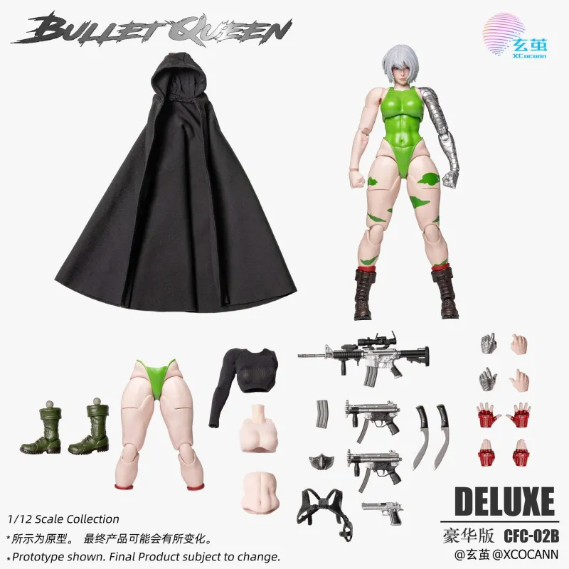 Cyberpunk Fighters Club Bullet Queen XCOCANN STUDIO