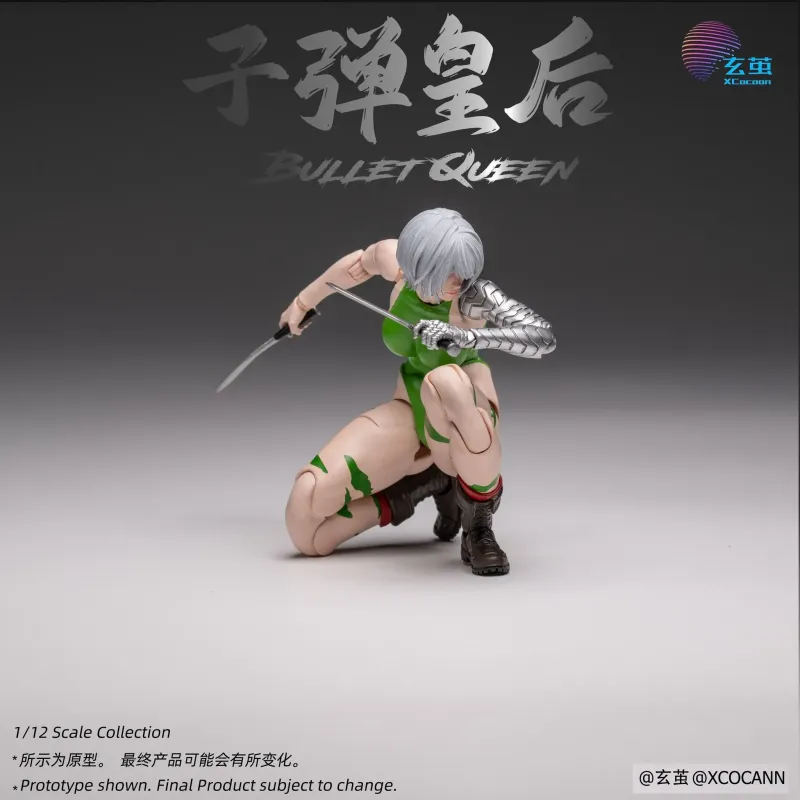 Cyberpunk Fighters Club Bullet Queen XCOCANN STUDIO