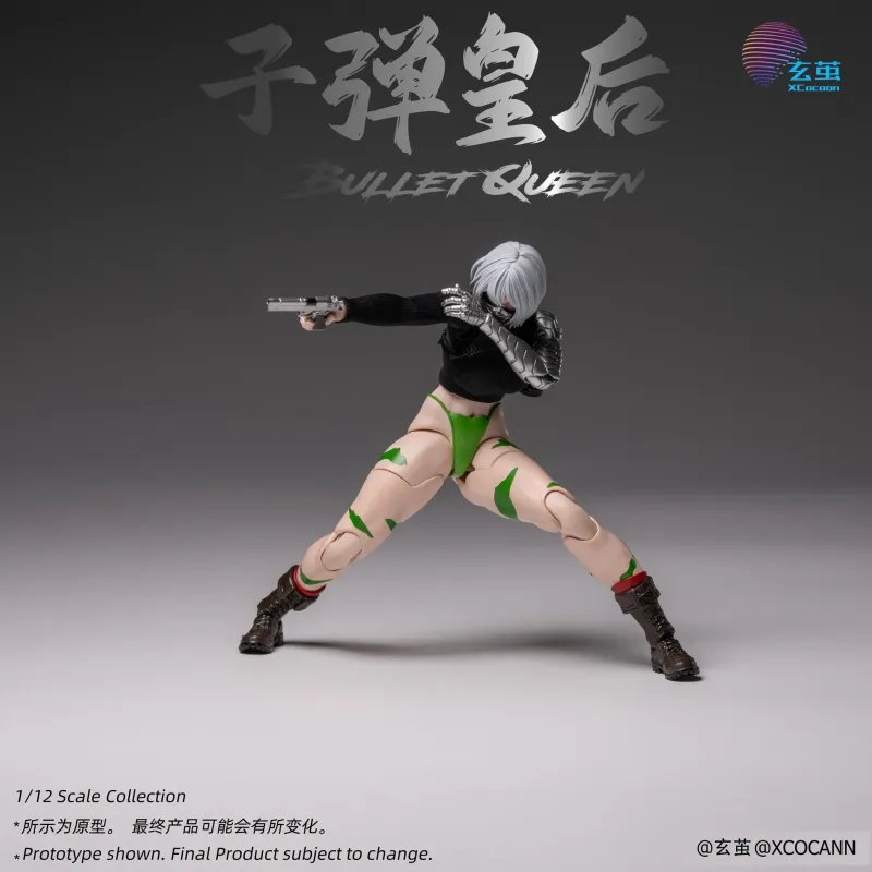 Cyberpunk Fighters Club Bullet Queen XCOCANN STUDIO