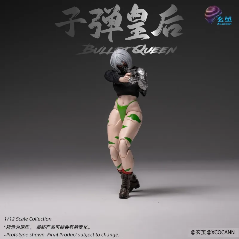 Cyberpunk Fighters Club Bullet Queen XCOCANN STUDIO