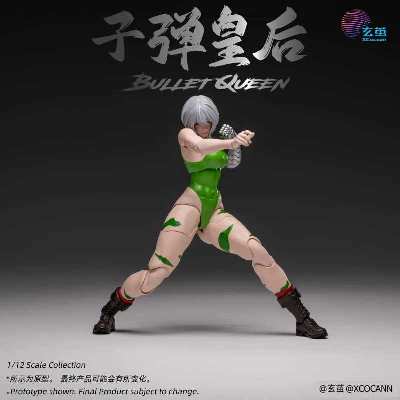Cyberpunk Fighters Club Bullet Queen XCOCANN STUDIO