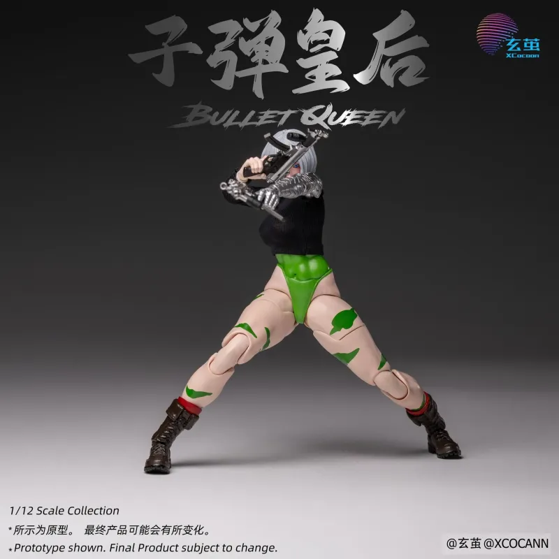Cyberpunk Fighters Club Bullet Queen XCOCANN STUDIO