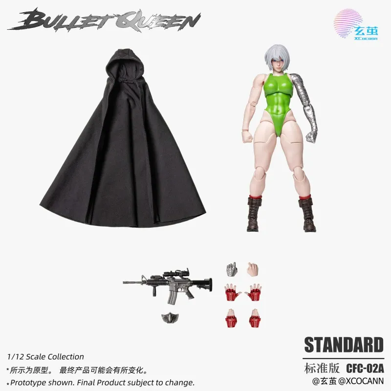 Cyberpunk Fighters Club Bullet Queen XCOCANN STUDIO