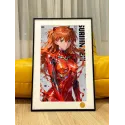 Neon Genesis Evangelion Asuka V2 Decorative Painting XingKong Studio