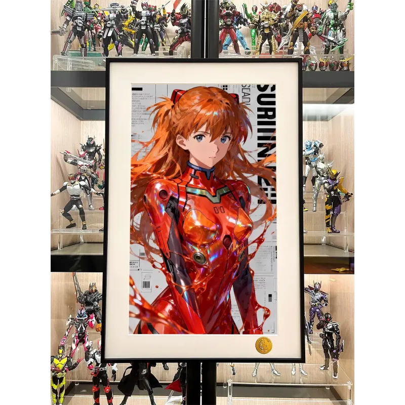 Neon Genesis Evangelion Asuka V2 Decorative Painting XingKong Studio
