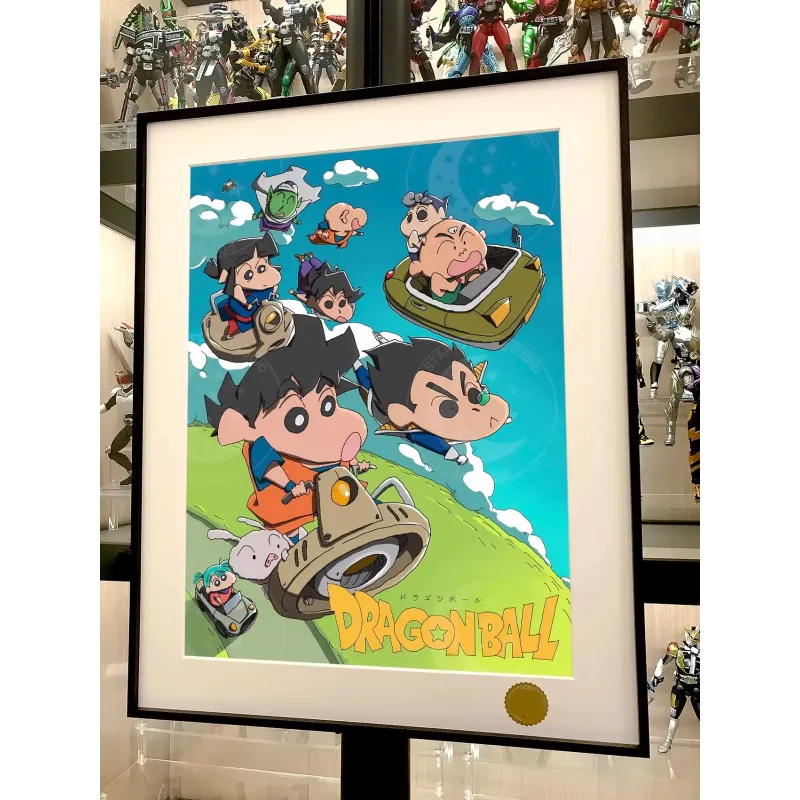 Crayon Shin Chan Dragon Ball Version Crayon Shin-chan Decorative Painting XingKong Studio