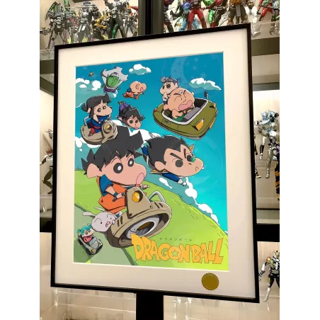 Crayon Shin Chan Dragon Ball Version Crayon Shin-chan Decorative Painting XingKong Studio