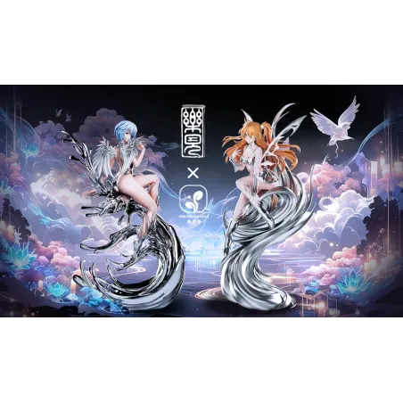 Neon Genesis Evangelion Asuka X Rei Le Jian Studio X Meng Ya Xiang Studio