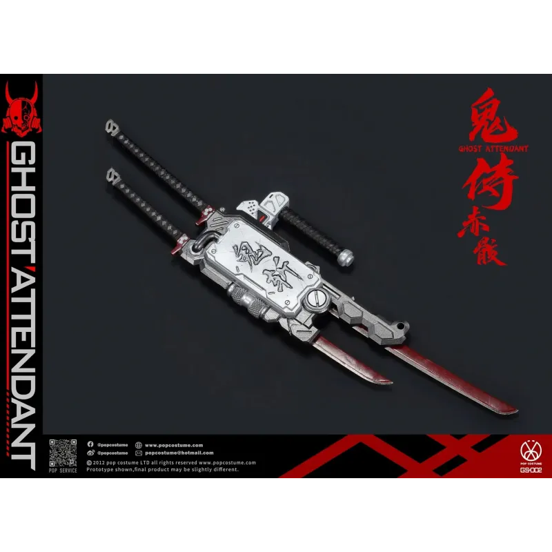 Original Character GS-002 Ghost Attendant Red Remains POP COSTUME Studio