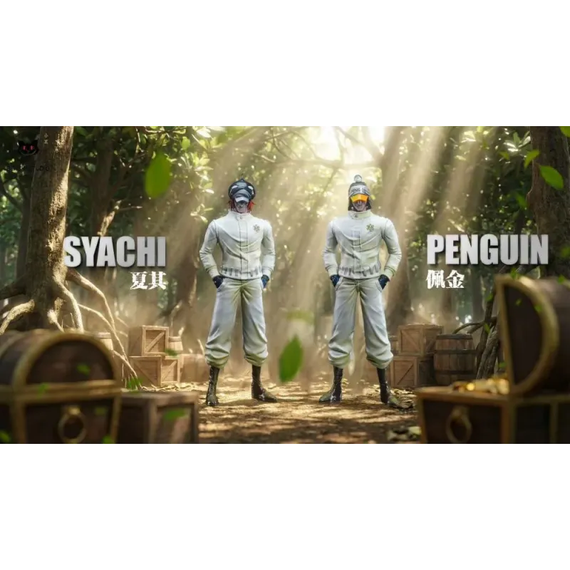 One Piece Shachi X Penguin Black Studio