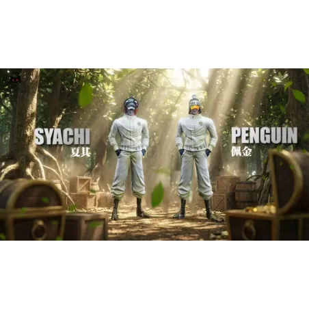 One Piece Shachi X Penguin Black Studio