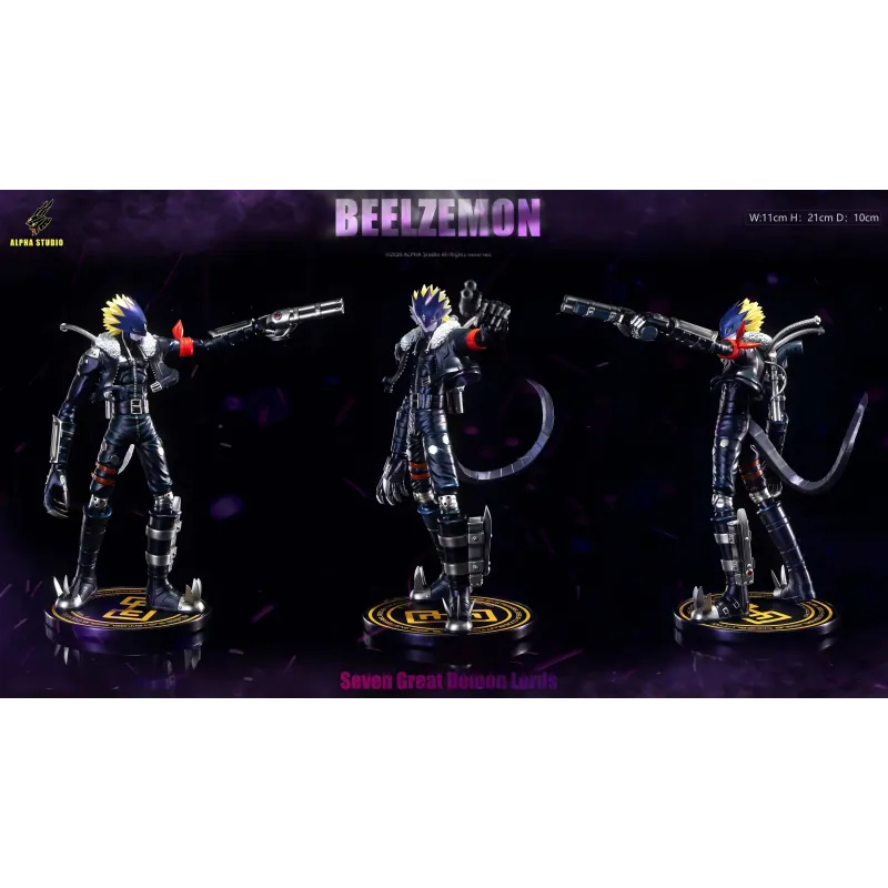 Digimon Beelzebumon/Beelzemon Alpha Studio