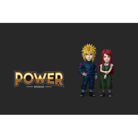 Naruto Minato & Kushina Power Studio | Figurines de collection