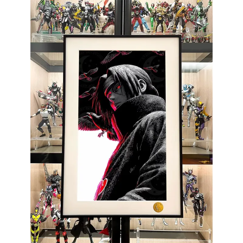 Naruto Shippuden Uchiha Itachi V2 Decorative Painting XingKong Studio