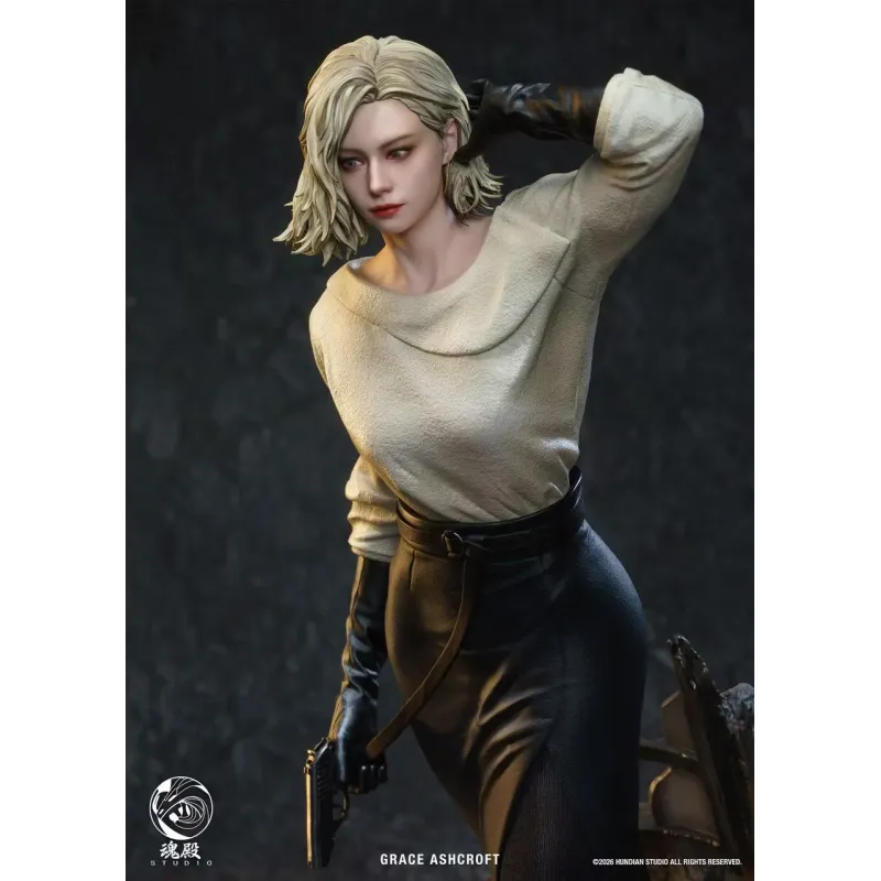 Resident Evil Requiem Grace Ashcroft Noir outfit HunDian Studio