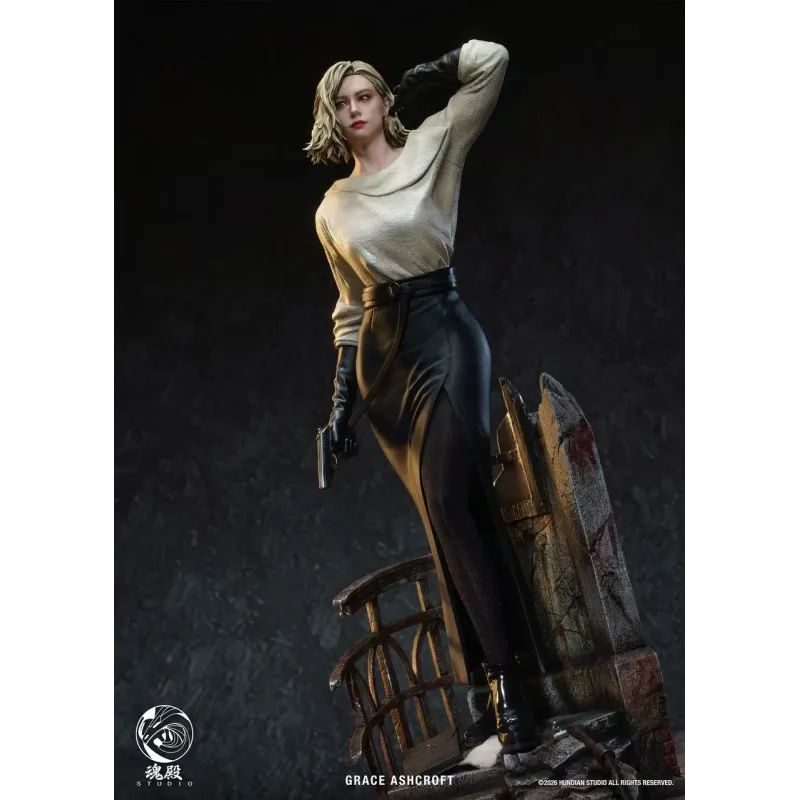 Resident Evil Requiem Grace Ashcroft Noir outfit HunDian Studio