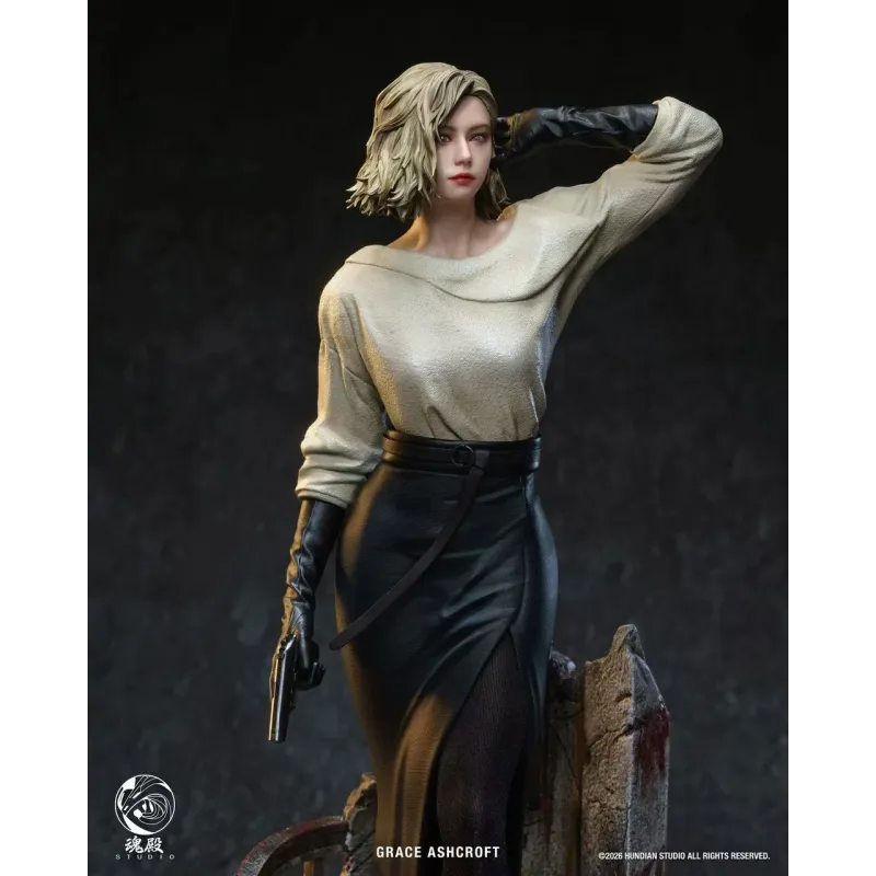 Resident Evil Requiem Grace Ashcroft Noir outfit HunDian Studio
