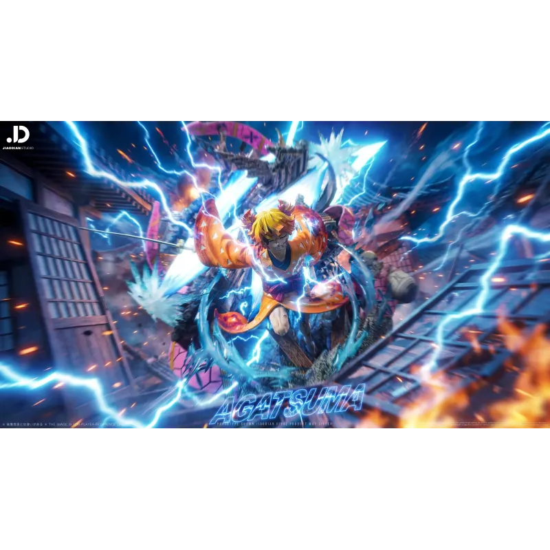 Kimetsu no Yaiba Entertainment District Arc Zenitsu Agatsuma JIAO DIAN Studio